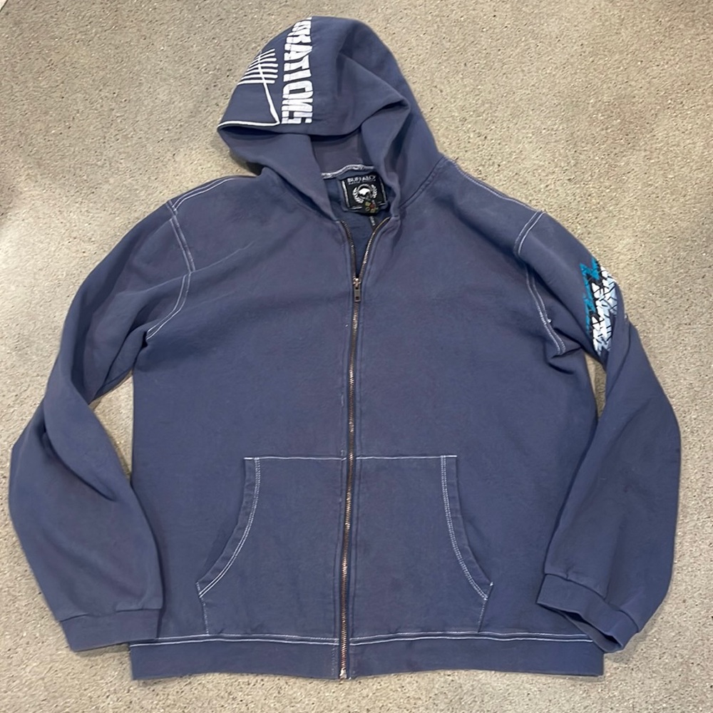 Mens Buffalo David Bitton full-zip hoodie/sweatshirt XL